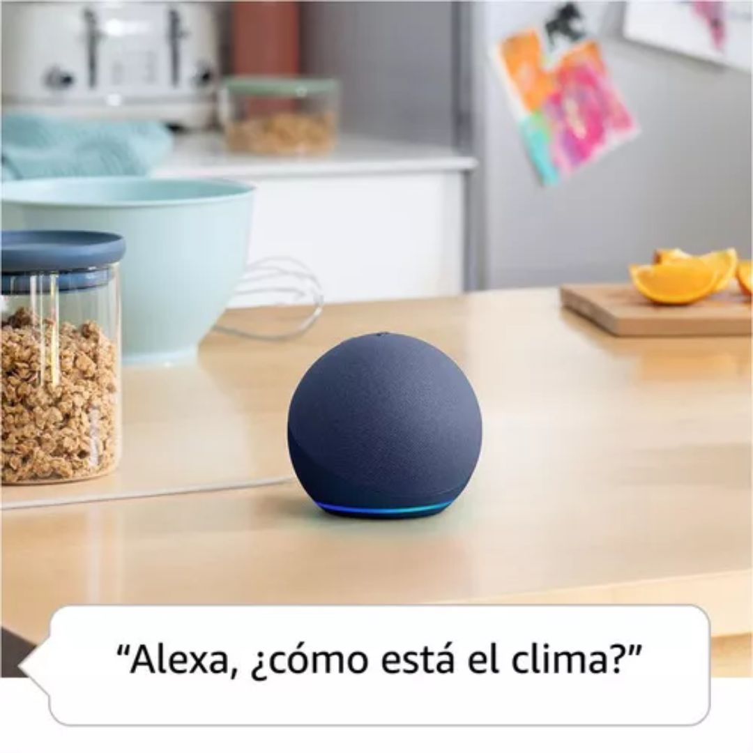 Asistente Virtual Amazon Echo Dot 5ta Gen Azul