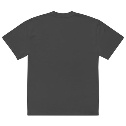 Camiseta oversize con efecto desgastado