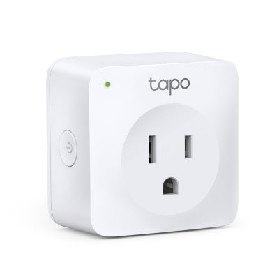 KIT Mini Enchufe Inteligente Wi-Fi TP-LINK TAPO P100(1-PACK) - Inalámbrico, Wi-Fi, Interior, Blanco, AC 220-240 V~50/60 Hz 10 A