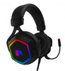 Headset Gaming Balam Rush Hesix - Negro c/ Luces Multicolor, Alámbrico, USB, 2, 1 m