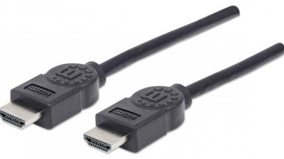 Cable HDMI MANHATTAN - 1, 8 m, HDMI, HDMI, Macho/Macho, Negro