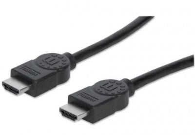 Cable HDMI MANHATTAN - 3 m, HDMI, HDMI, Macho/Macho, Negro