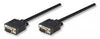 Cable VGA - HD15 MANHATTAN - 7, 5 m, VGA (D-Sub), VGA (D-Sub), Macho/Macho, Negro