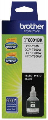 Botella de Tinta BROTHER BT6001BK Negro
