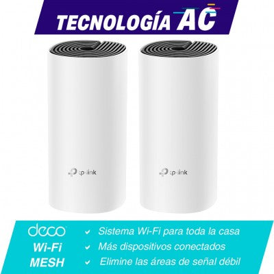 Kit Sistema Wifi TP-LINK Deco M4(2-Pack) Color blanco