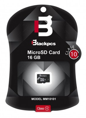 Memoria Micro SD Blackpcs MM10101-16 16 GB