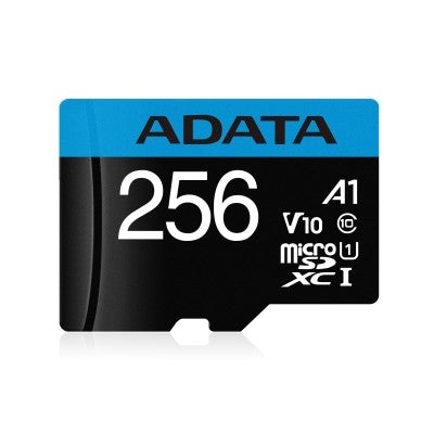 Micro SD 256GB Class 10 ADATA Premier A1 UHS-I Negro