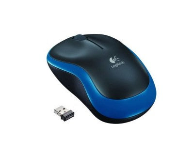 Mouse LOGITECH M185 Negro RF Wireless+USB, Óptico