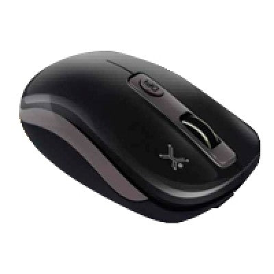 Mouse Optico  PERFECT CHOICE PC-044796 - Negro, Inalámbrico, Óptico, 800/1200/1600 DPI