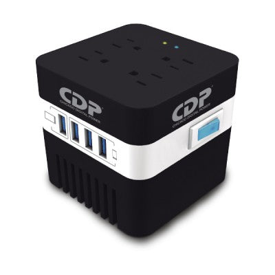 Regulador de voltaje CDP RU-AVR604 Negro