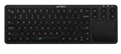 Teclado inalámbrico con TouchPAD ACTECK MK410 Negro
