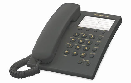 Teléfono Analógico PANASONIC KX-TS550MEB Negro