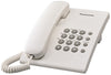 Teléfono Analógico PANASONIC KX-TS500MEW Color blanco