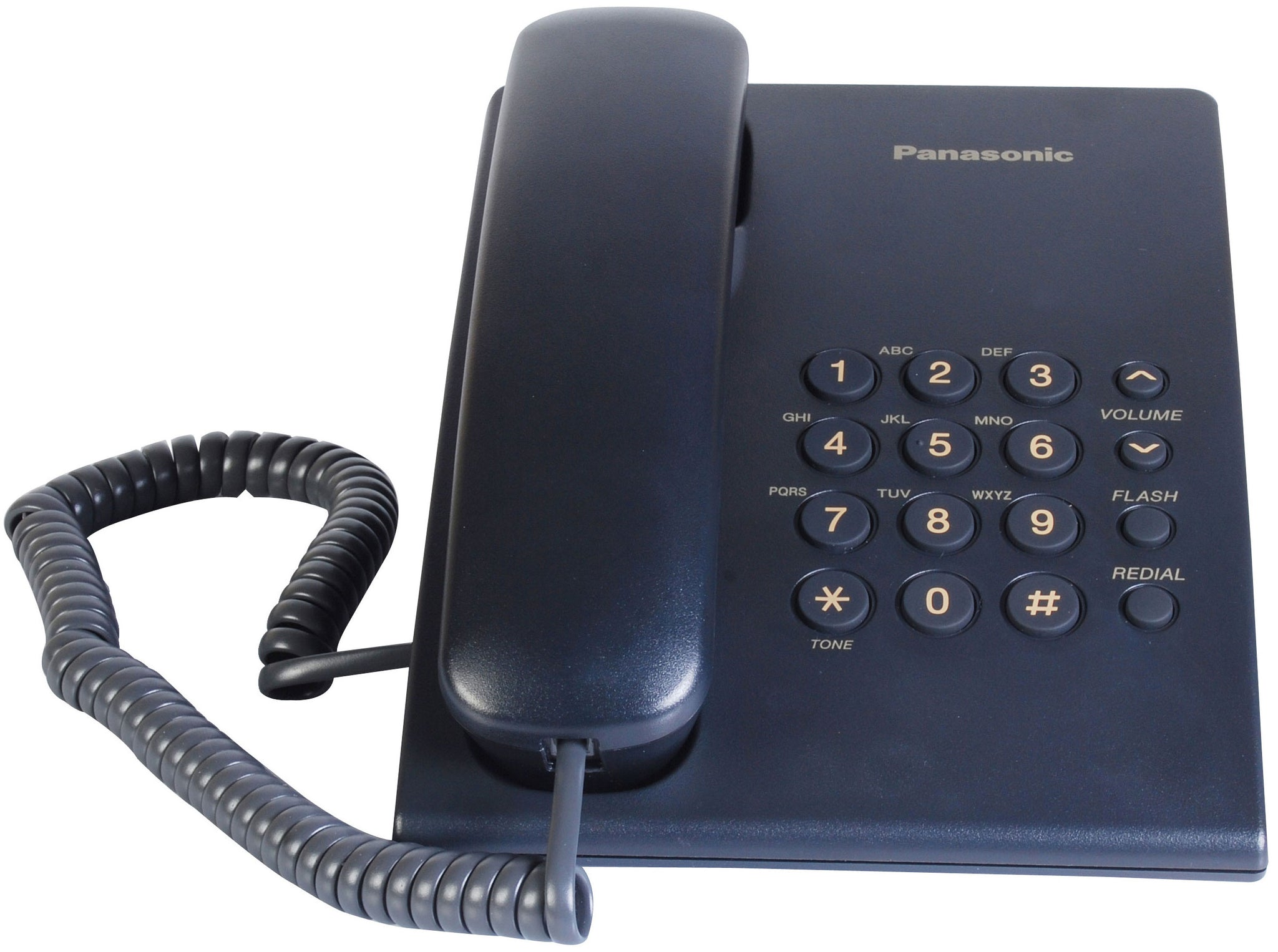 Teléfono Analógico PANASONIC KX-TS500MEB Negro