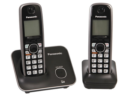 Teléfono inalámbrico PANASONIC KX-TG4112MEB Negro