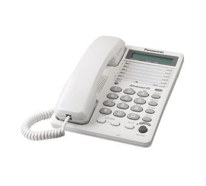 Teléfono PANASONIC KX-TS108MEW Color blanco